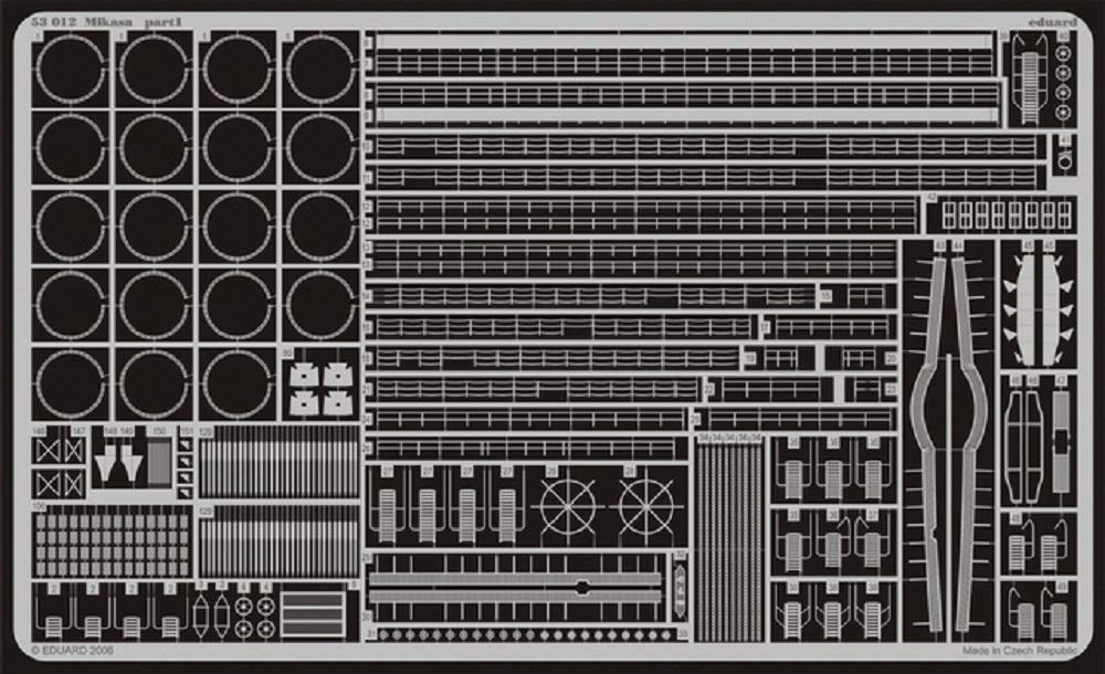 Eduard Accessories 53012 Mikasa Model Making Accessories for Hasegawa Kit