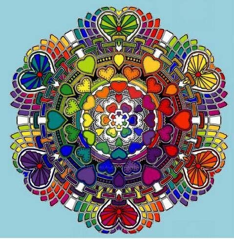 Best Quality - Diamond Painting Cross Stitch - Diamond Painting Mandala Round Rhinestone Diamond Embroidered Religious Mandala Home Decoration Set Gift. L178 - by StrongSK - 1 PCs