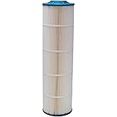 Unicel C-7697 4 Oz Media Replacement Swimming Pool Filter Cartridge with 200 Pleats, Compatible with Harmsco