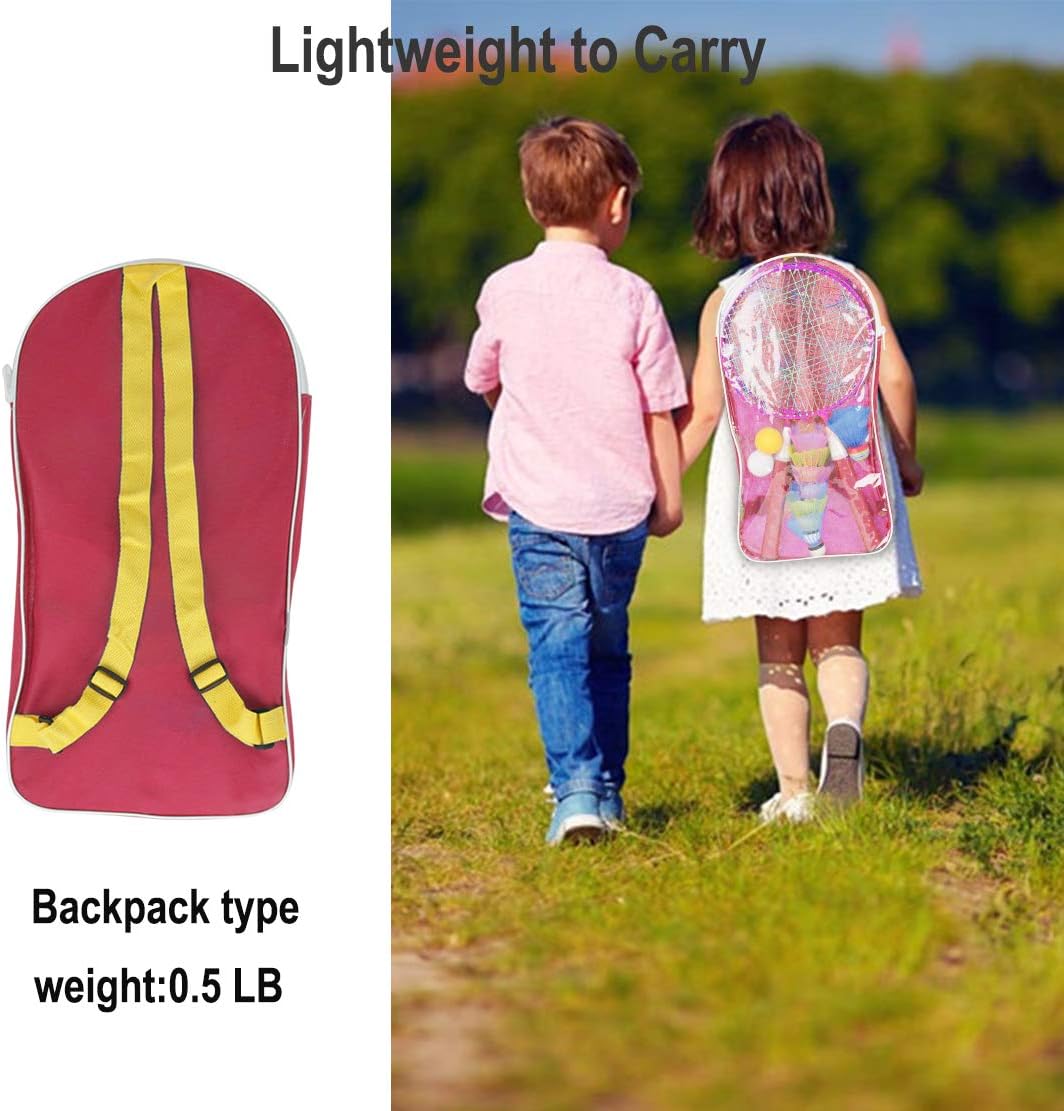 STSTECH Badminton Rackets for Children, 12 in 1 Shuttlecocks Racquet Sports Set w/Lightweight Carrying Bag for Kids Professionals Beginner Players Indoor Outdoor Sport Game (BLUE-01) : Sports & Outdoors