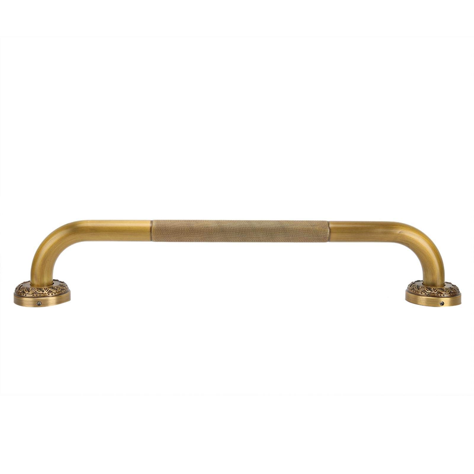 Bathroom Handrail Anti‑Slip Antique Copper Bathtub Safety handrail Anti-Rust Safety Grab Bar for Pregnant Women Elderly