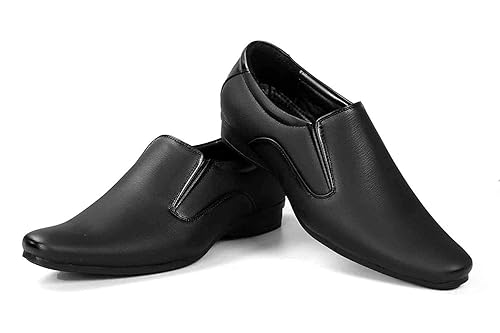 black formal shoes for college