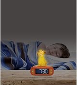 Lexibook Disney Lion King Simba Nightlight Alarm Clock LCD Backlit view 4