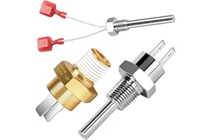 puxyblue Pool Heater Repair Kit Replace 42002-0024S Stack Flue Sensor 42001-0053S Heater Thermistor 42001-0063S High Limit Switch Fit for Pentair Sta-Rite MasterTemp Max-E-Therm Pool and Spa Heaters