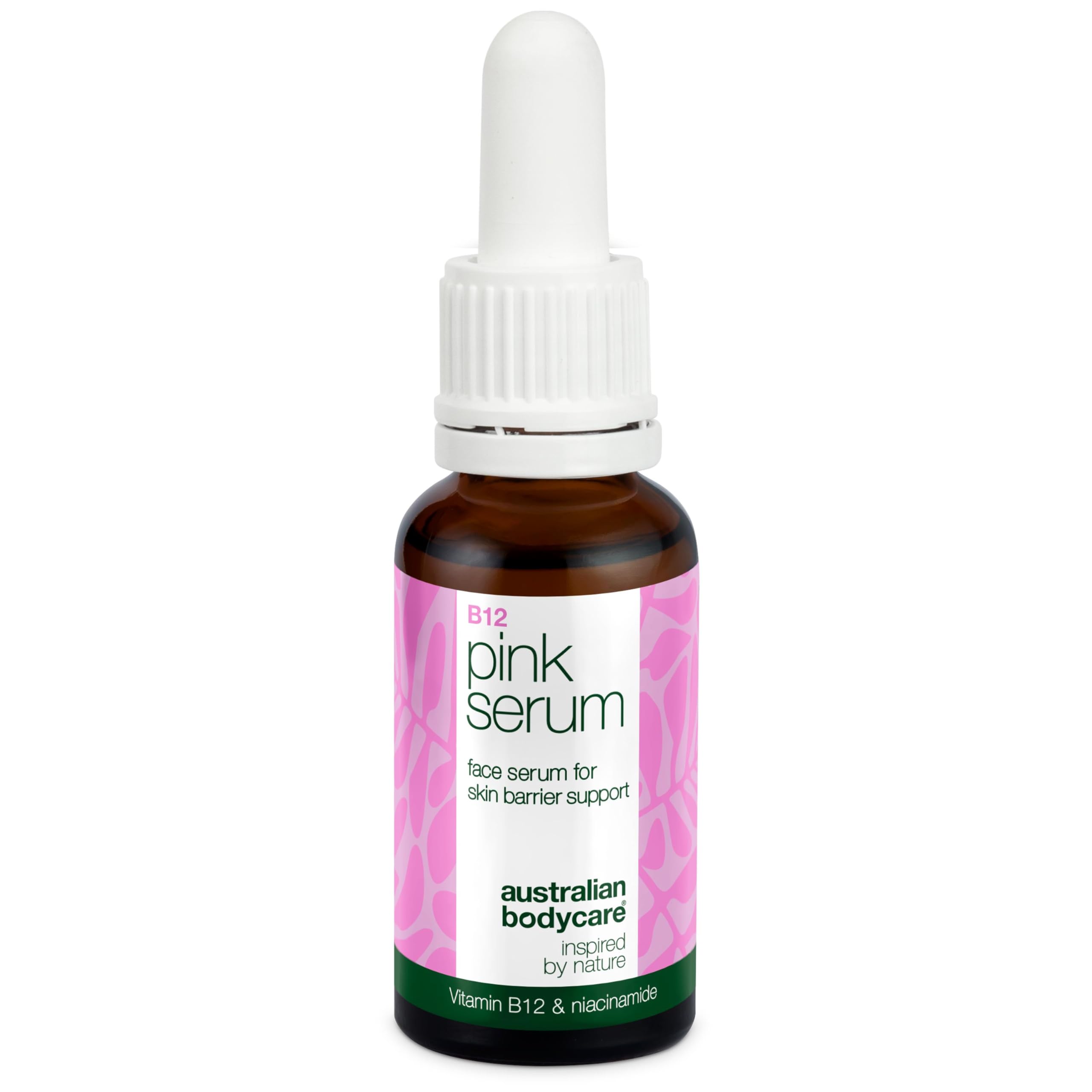 Vitamin B12 Pink Serum – Soothing & Hydrating Serum for Redness, Dry Skin, and Irritation – Strengthens Skin Barrier