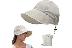 huablo] UPF 50+ Womens Sun Hat Wide Brim Sun Hat UV Protection Hiking Fishing Hats 12P-ZYMao