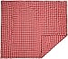 Amazon Brand – Pinzon Plaid Flannel Duvet Cover - Twin, Bordeaux Plaid