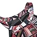 vanberfia Women's Print Chiffon Sleeveless Casual Dress