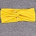 8pcs Women Elastic Turban Head Wrap Headband Cross Twisted Hair Band Headband for Hair Styling (Yellow + Blue + Black + Light Grey + Wine Red + Rose Red + Lake Blue + Light Blue)