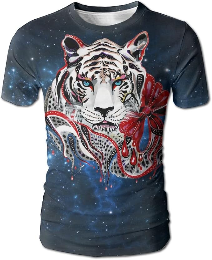 nike white tiger shirt