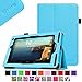 Verizon Ellipsis 7 Case - Fintie Slim Fit Premium Vegan Leather Cover for Verizon Ellipsis 7 4G LTE Tablet, Aqua Blue