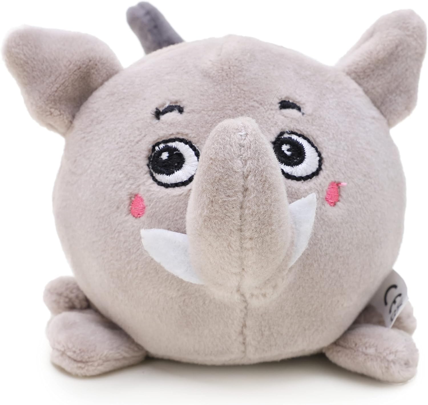 Toyland® 8cm Furry Animal Jelly Squeezers - Children's Novelty Toys - Elephant — image 1