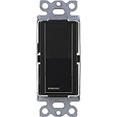 Lutron Claro On/Off Switch, 15-Amp/3-Way, CA-3PS-BL, Black - Dimmer ...