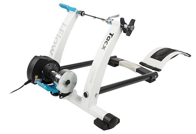 Tacx Rollentrainer I-Flow mit TTS 4 Basic Software, Weiß, T2270