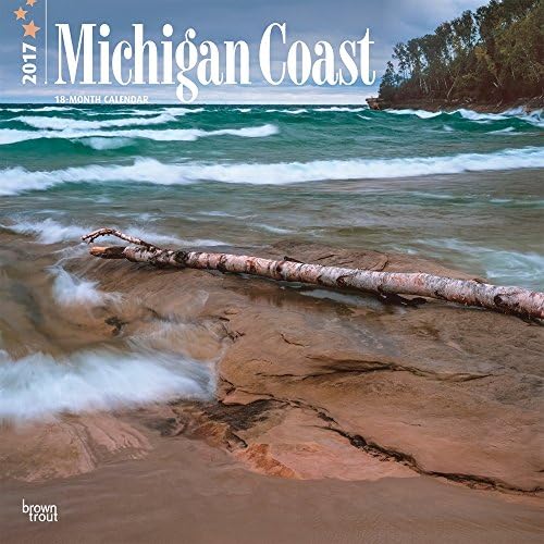 Michigan Coast 2017 Wall Calendar 12" x 12"