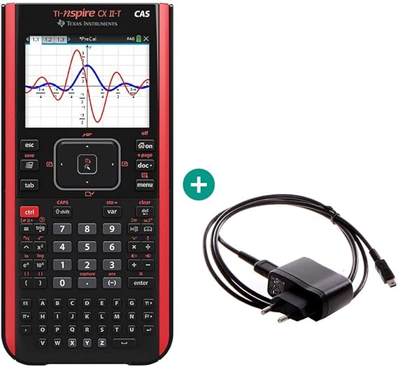 Taschenrechner Ti Nspire Cx Ii T Cas Texas Instruments TI Nspire CX II-T CAS + Ladekabel: Amazon.de