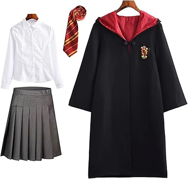 DJSJ- Harry Potter - Disfraz Infantil de Hermione para Mujer, Capa ...