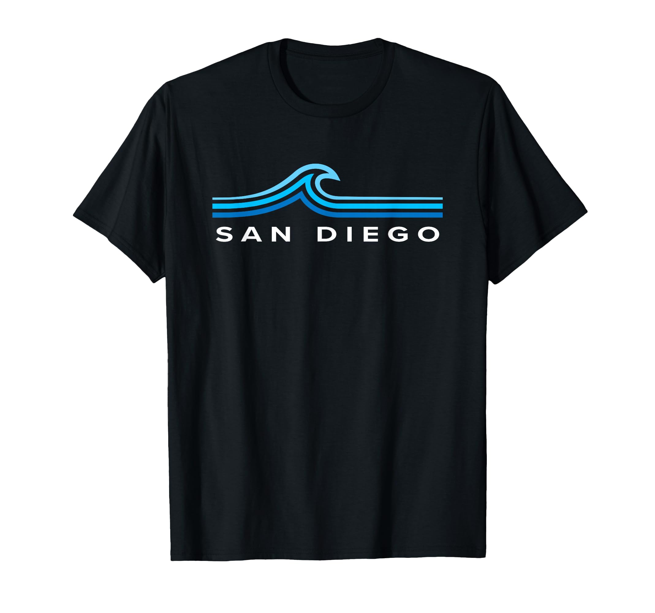 Photo 1 of San Diego California Souvenir Waves Vintage Mens Womens Boys T-Shirt