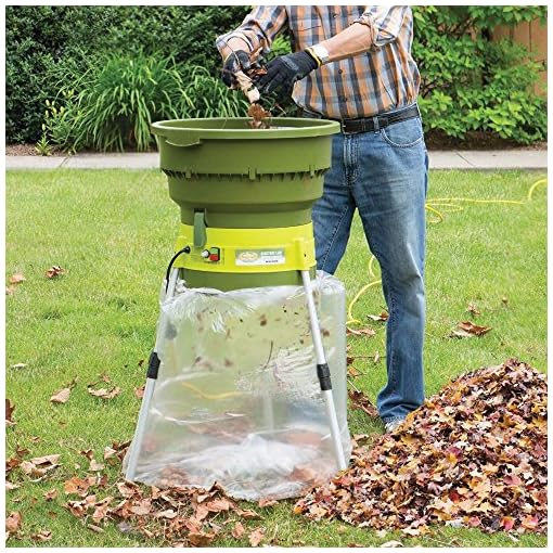 EcoShredder ES1600 14Amp Electric Chipper / Shredder / Mulcher The