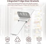 SHUOMAO 4-Pack Integrated Fridge Door Brackets Slider Kit Universal view 2