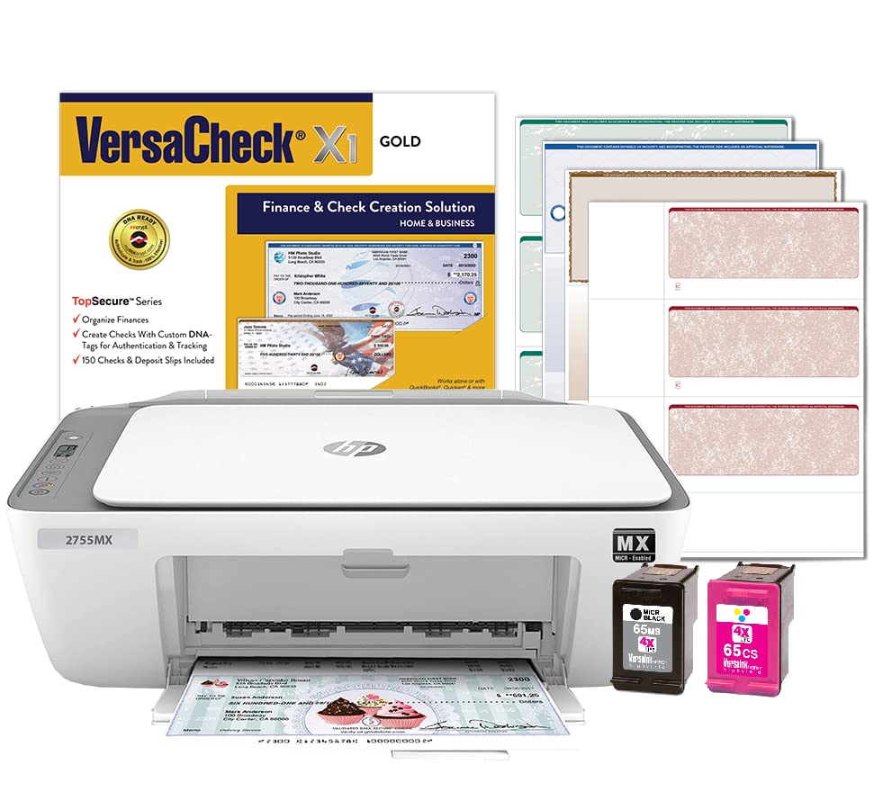 Mua VersaCheck HP Deskjet 2755 MX MICR All-in-One Check Color Printer ...
