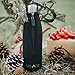 Water Bottle Carrier and Holder (17 Oz/500 mL) for Swell, Thermo Tank, Mira and Other Cola Shaped Double Wall Stainless Steel Bottles | Snap-n-Go Protective Sleeve with Easy Open Strap by SolacePro
