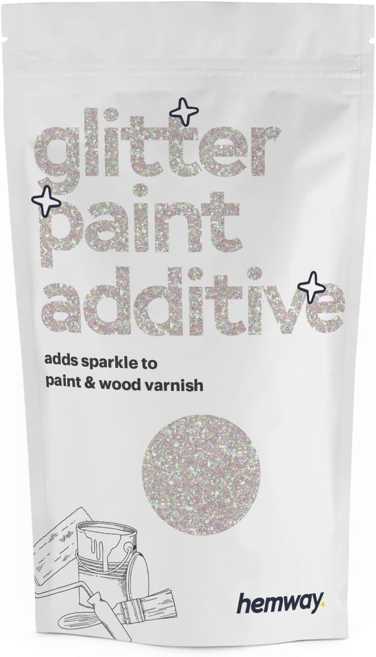 Mother of Pearl Iridescent Glitter Paint Additive 100g for Adding Sparkle to Paints & Varnish, 100 g (Pack of 1)