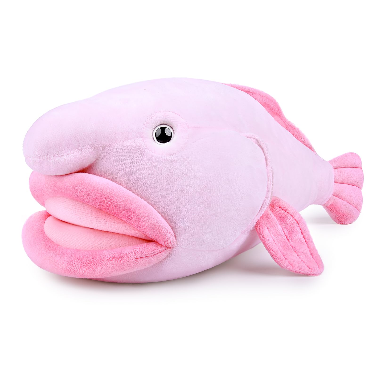 lilizzhoumax Blobfish Plush Toy - 13inch Realistic Stuffed Animal Funny Fish Plush Toy Cute Super Soft Home Bedroom Decoration for Playing Sleeping With Gift for Boys Girls Kids Baby pink