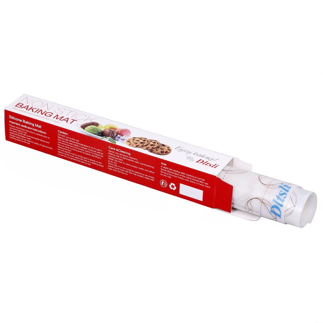 2 Stück Silikon Backmatte für Macarons wiederverwendbare ...
