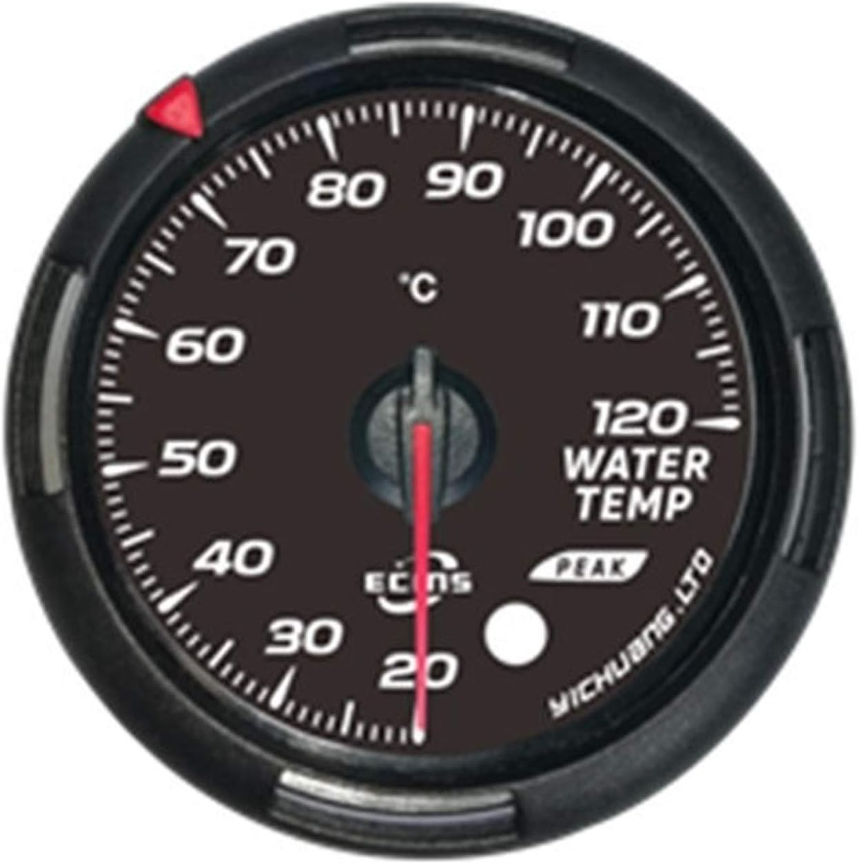Yadianna Racer Gauge 60mm Water Temp Temperature Gauge Car LED Water