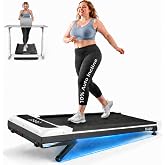 Niceday Walking Pad Treadmill with 10% Auto Incline, 400lbs Capacity, Under Desk Treadmill for Home Office, 3HP Super Quiet, Magnetic Remote &amp; Preset Goal, White