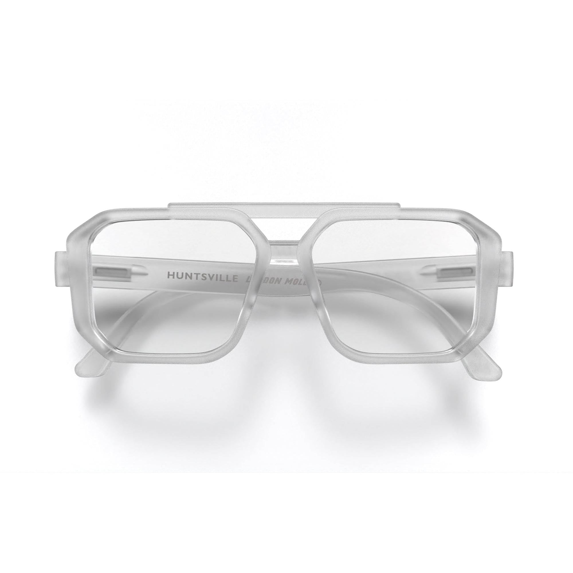 LONDON MOLE® Huntsville reading glasses | Cool square shaped readers | Men’s Women’s Unisex | Spring hinges