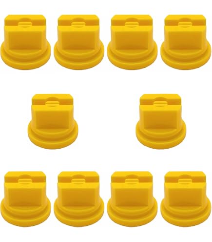 110-Degree Flat Fan Nozzle Set – 7 Interchangeable Spray Tips (0.1–0.6mm) For Boom Pump Sprayers, Knapsack, Garden & Greenhouse Weeding Equipment
