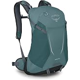 Osprey Hikelite 18L Hiking Backpack, Blue OS | daypack, travel daypack, camping pack, rain cover, wet weather carry, Blue color, OS size