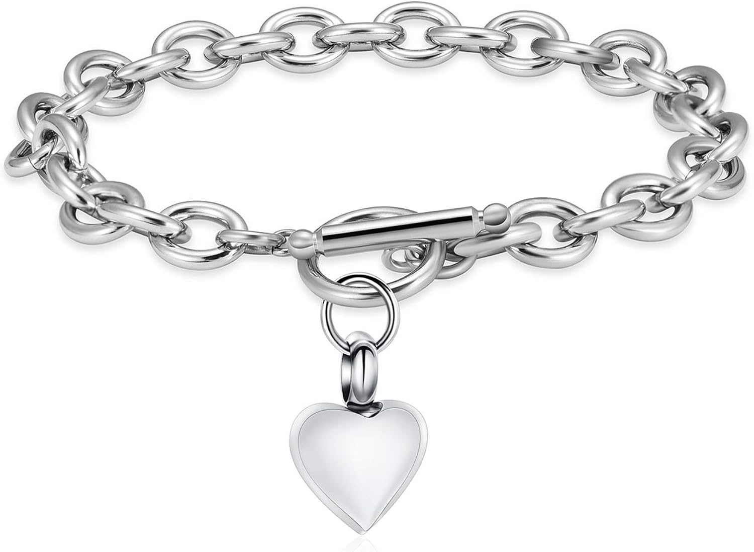 Hearbeingt Cremation Mini Urn Bracelet for Human Ashes for