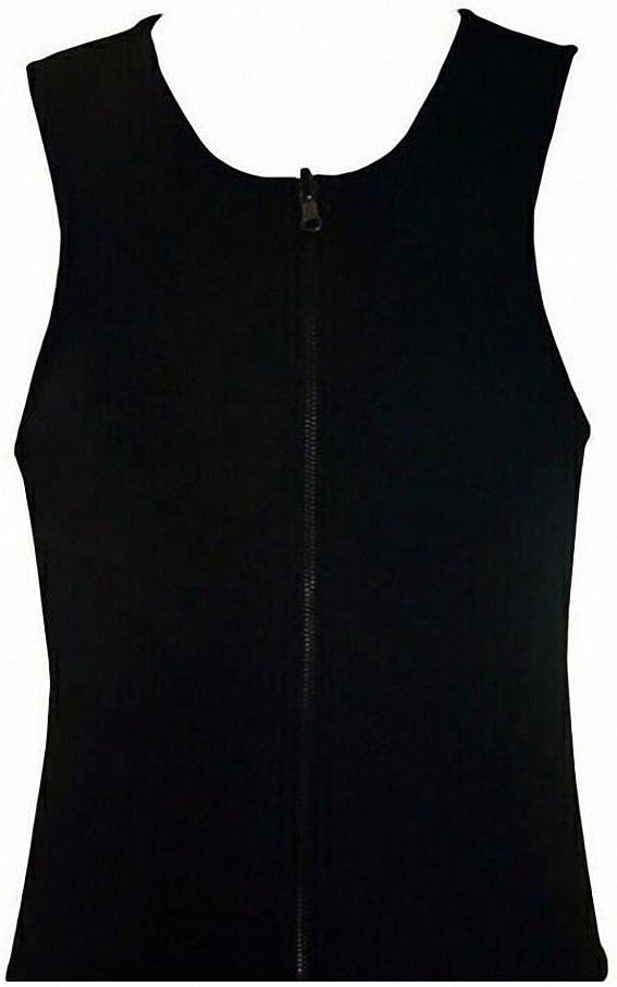 Proomi Men's Slimming Neoprene Vest Hot Sweat Zipper Shirt Body Shaper for Weight Loss