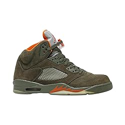 Nike Mens Air Jordan 5 Retro Running Shoe, Army