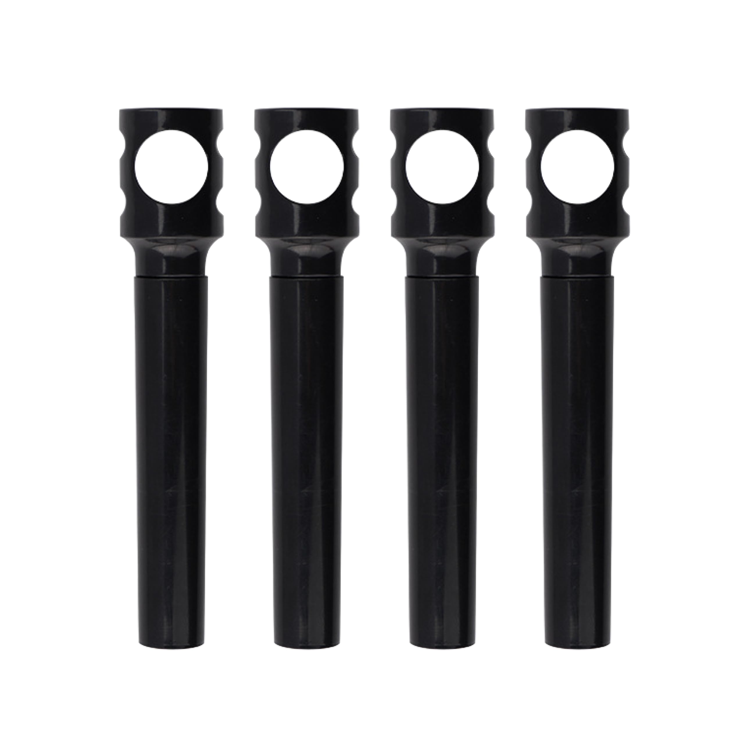 Pocket Vertical Glass Wine Bottle Opener - Pack of 4 - Travel Manual Portable Plastic Corkscrew