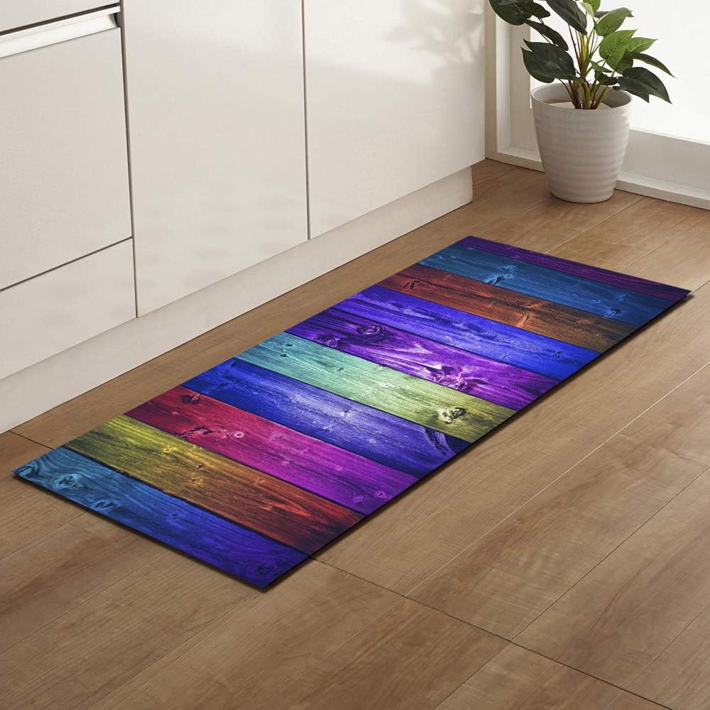 Door Mat, Rectangle Anti-slip Floor Mats Indoor Rug Carpets Bathmat for Kitchen Living Room Hallway Bathroom,Indoor and Outdoor Areas-40 * 120CM 1PC
