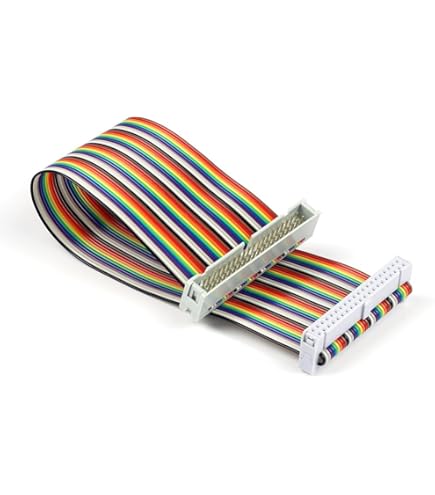 2mm Pitch 6 Pin 12 Wire 28 AWG Female IDC Flat Ribbon Cable