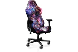QYZDLM Gaming Chair Covers Slipcovers, 3D Printing Stretchable Elastic Computer Reclining Gaming Chair Seat Cover with Armrest Cover (No Chairs)(E)