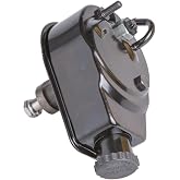 Baxzl Power Steering Pump for 5/8" Key Way Style Compatible With Chevrolet Monte Carlo Camaro El Camino Malibu Chevelle Bel Air Biscayne Brookwood Caprice Impala Kingswood Nova Townsman Vega 1966-1974