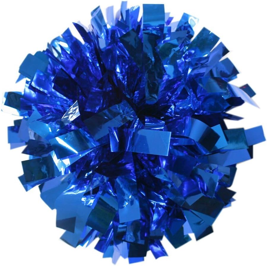 PUZINE 13'' Cheering Squad Spirited Fun Cheerleading Kit Cheer Poms Pack of 2(100g)