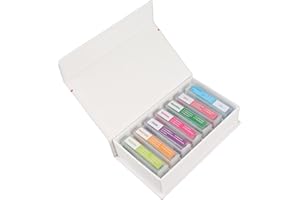 SALALIS Biology Glass Prepared Microscope Slides Lab Specimens Set Uniformly Sliced Clear Cell Tissue Boundaries Contrast Dye