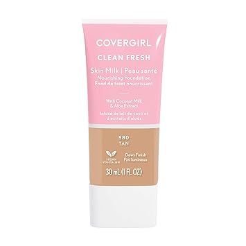 covergirl clean fresh silk milk foundation