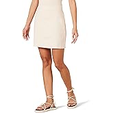 Amazon Essentials Women's Ponte Pull-On Mini Length A-Line Skirt