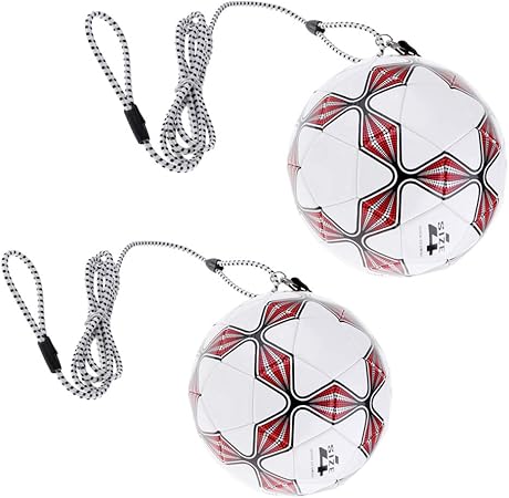 Amazon サッカーボールサイズ 4 高弾性文字列キッズティーンズスキルトレーニング サッカー おもちゃ