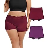 YESWEL Incontinence Underwear for Women, Washable Reusable Boyshorts, High Waisted Leakproof Period Panties for Postpartum