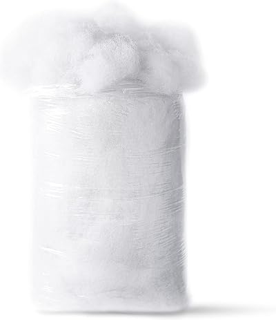 SleepyNights Hollowfibre Stuffing 2kg Bag – Polyester Fill for Cushions Toys