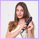 VKK Hair Straightener Brush 5 Temp Settings PTC Fast Heat Anti-Scald Comb view 6